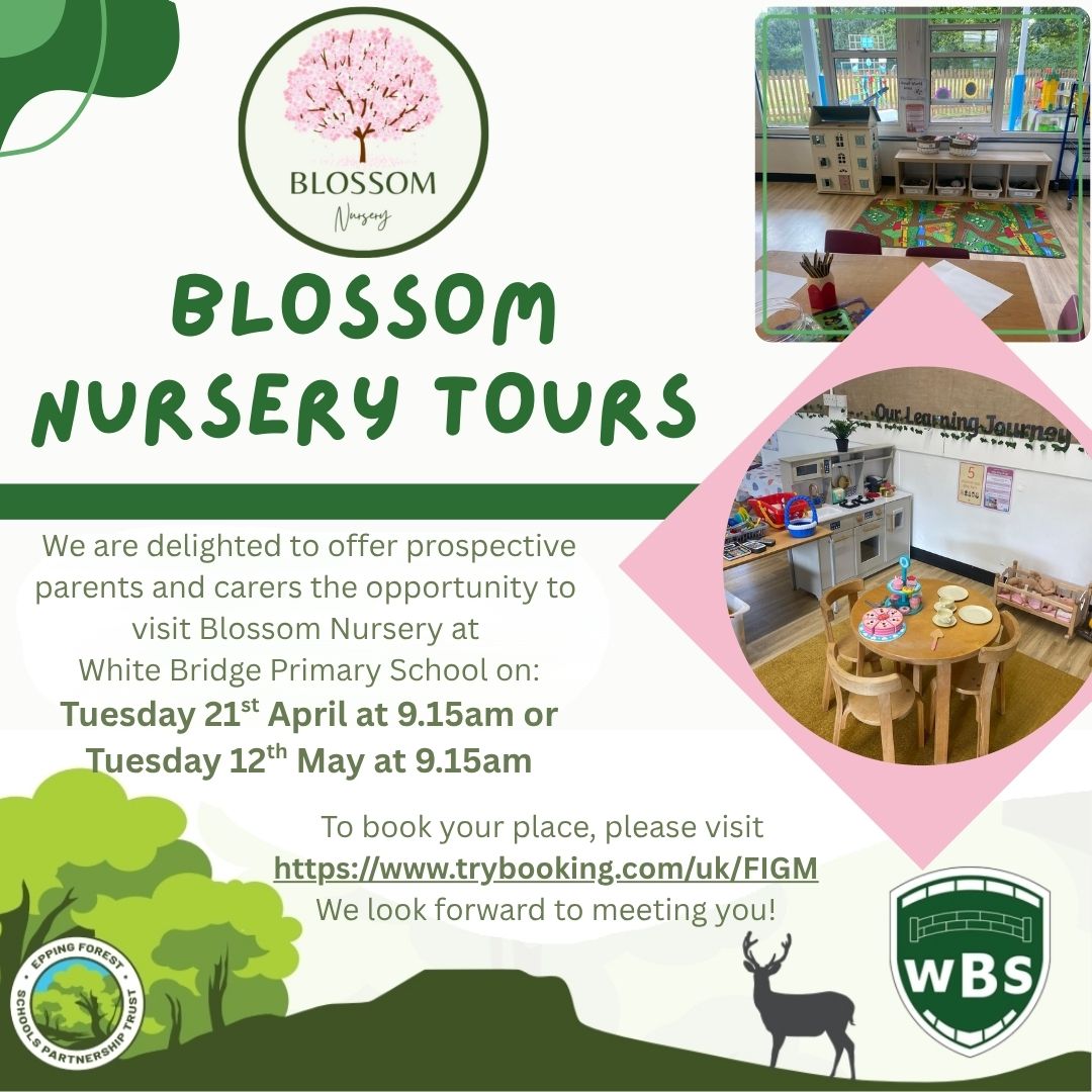 Blossom Nursery Tour Flyer